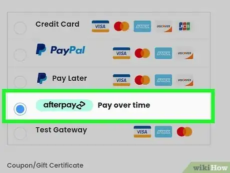 Image titled Use Afterpay Card Online Step 8