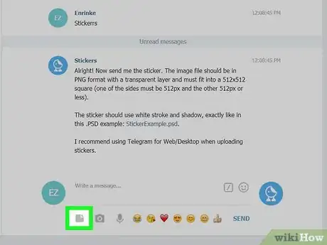 Image titled Make Stickers on Telegram on PC or Mac Step 9