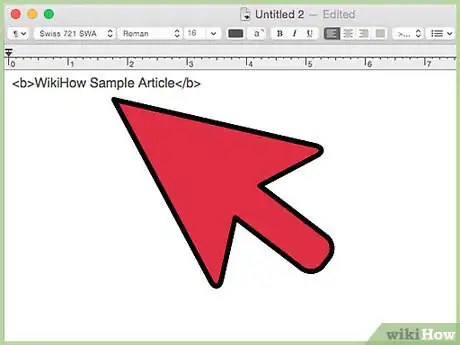 Image titled Create Bold Text With HTML Step 3
