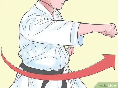 Image titled Do a Karate Punch in Shotokan Step 13