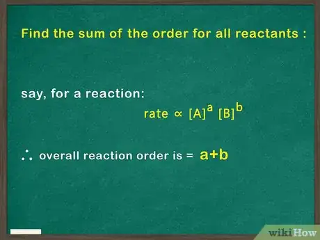 Image titled Determine Order of Reaction Step 8