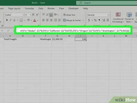 Image titled How Do You Write an if then Formula in Excel Step 8