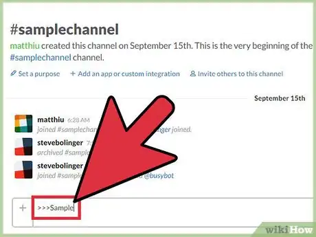 Image titled Format Messages on Slack Step 4