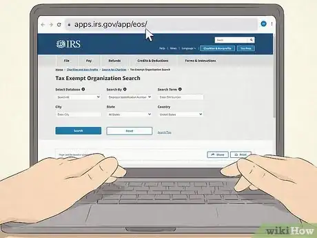 Image titled Verify the 501(c)(3) Status of a Nonprofit Step 2