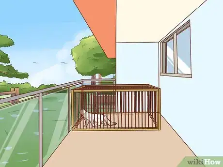 Image titled Make a Balcony Safe for Cats Step 3