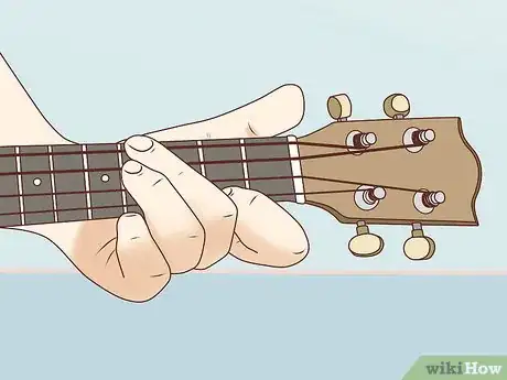 Image titled Play an E Chord on the Ukulele Step 7