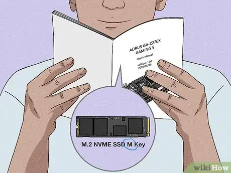 Image titled Install an M.2 SSD on a Desktop Step 3