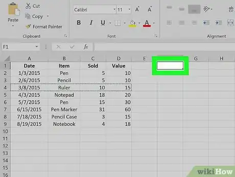 Image titled Switch Cells in Excel Step 8