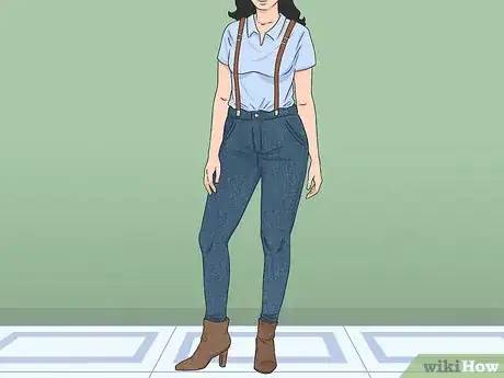 Image titled Wear Suspenders with Jeans Step 16