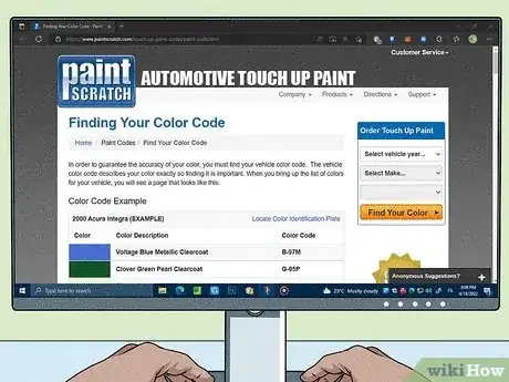 Image titled Find a Car Color Code Step 3