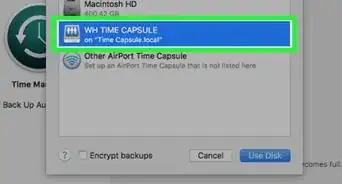 Connect Time Capsule to Mac