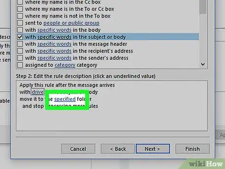 Image titled Filter Email in Outlook Step 21
