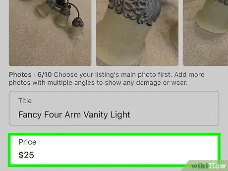 Image titled List Items on Facebook Marketplace Using an iPhone Step 8