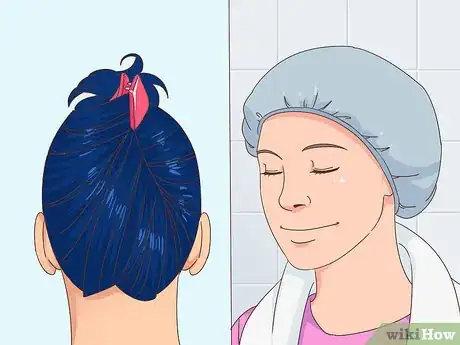 Image titled Remove Blue or Green Hair Dye from Hair Without Bleaching Step 15