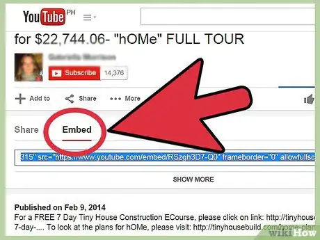 Image titled Make a YouTube Embed Player Full Screen Step 4