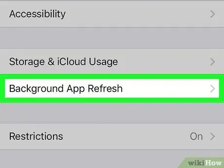 Image titled Restrict Background Data on iPhone or iPad Step 3