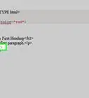 Use Font Color Tags in HTML