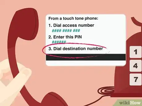 Image titled Use a Calling Card Step 4