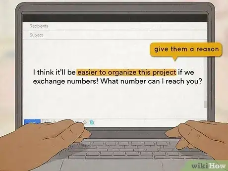 Image titled Ask for a Phone Number over Email Step 3