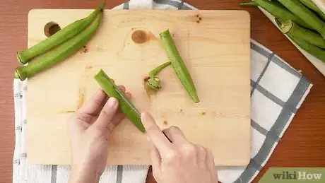 Image titled Make Okra Juice Step 1