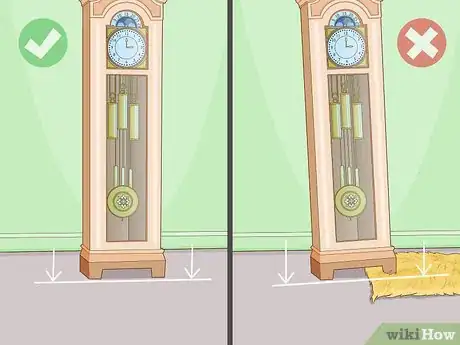 Image titled Set a Grandfather Clock Step 1