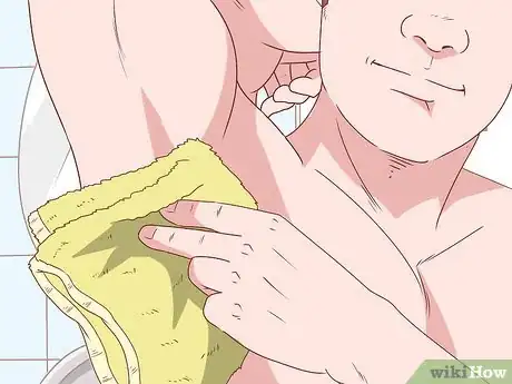 Image titled Apply a Spray Underarm Deodorant Step 2