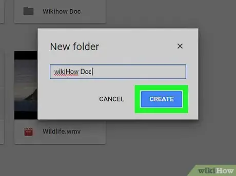 Image titled Create Folders in Google Drive on a PC or Mac Step 5