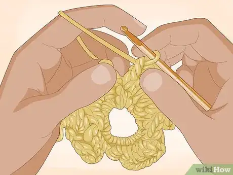 Image titled Crochet a Hair Scrunchie Step 11