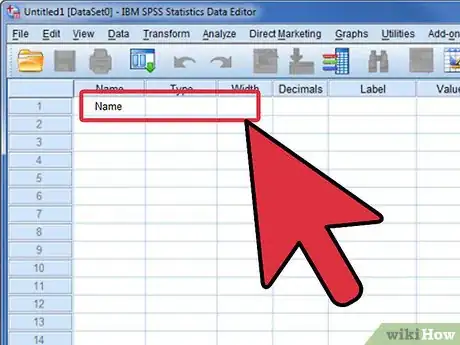 Image titled Define a Variable in SPSS Step 3