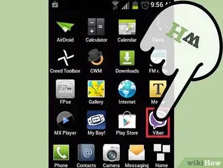 Image titled Add a Contact to Viber Step 1