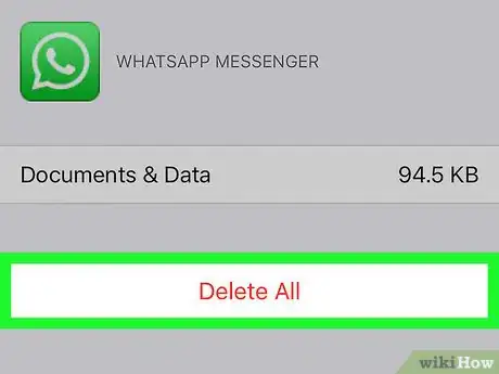 Image titled Delete Backups on WhatsApp on iPhone or iPad Step 8