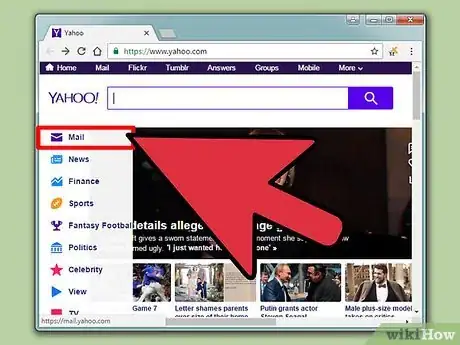 Image titled Connect Yahoo Mail to Facebook Step 2