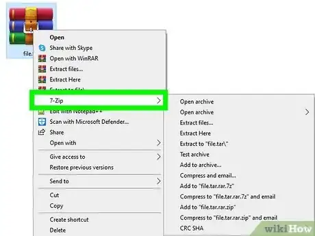 Image titled Open a TAR File on PC or Mac Step 15