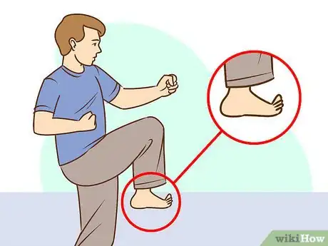 Image titled Use a Front Kick for Self Defense Step 5