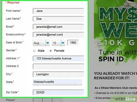 Image titled Get a Wheel of Fortune Spin ID Number Step 4