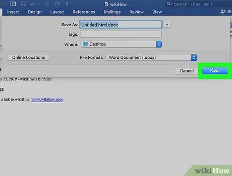 Image titled Convert Html to Word Step 25