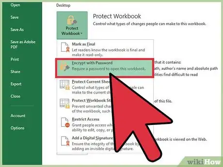 Image titled Password Protect an Excel Spreadsheet Step 4