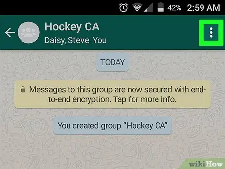 Image titled Send Messages to Yourself on WhatsApp on Android Step 9