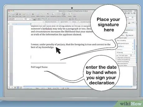 Image titled Write an Affidavit Letter for Immigration Step 22