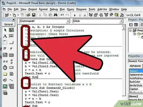 Image titled Add Comments in Visual Basic Step 4