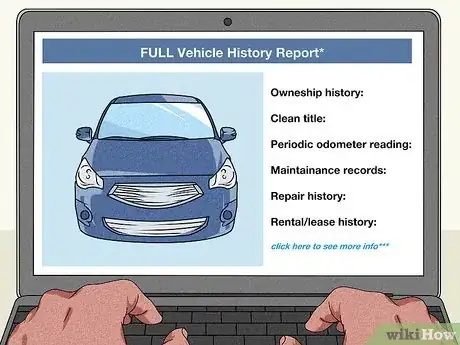 Image titled Check Vehicle History for Free Step 2