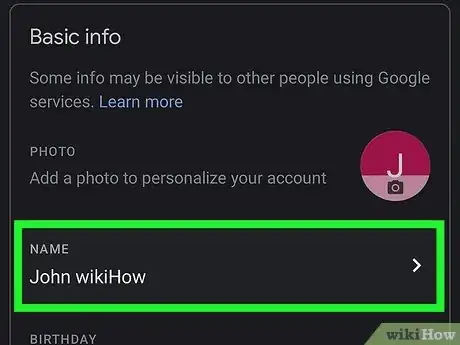 Image titled Change Your Gmail Name on Android Step 5