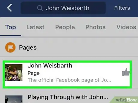 Image titled Find Videos on Facebook Step 9