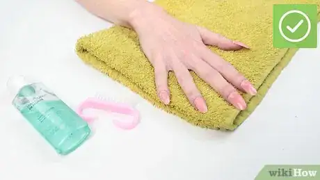 Image titled Clean Acrylic Nails Step 1