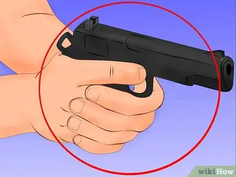 Image titled Grip a Pistol Step 2Bullet2