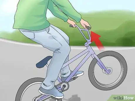 Image titled Wheelie on a BMX Bike Step 4