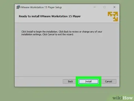 Image titled Install VMware Player Step 8