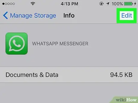 Image titled Delete Backups on WhatsApp on iPhone or iPad Step 7