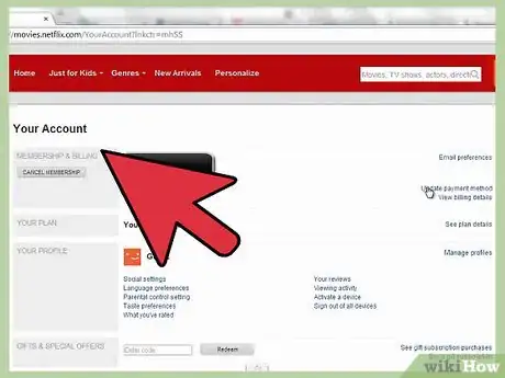 Image titled Update Your Netflix Account Information Step 4