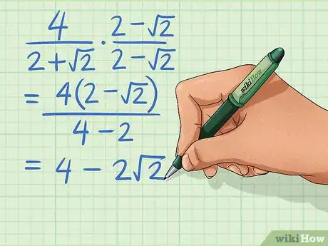 Image titled Rationalize the Denominator Step 6